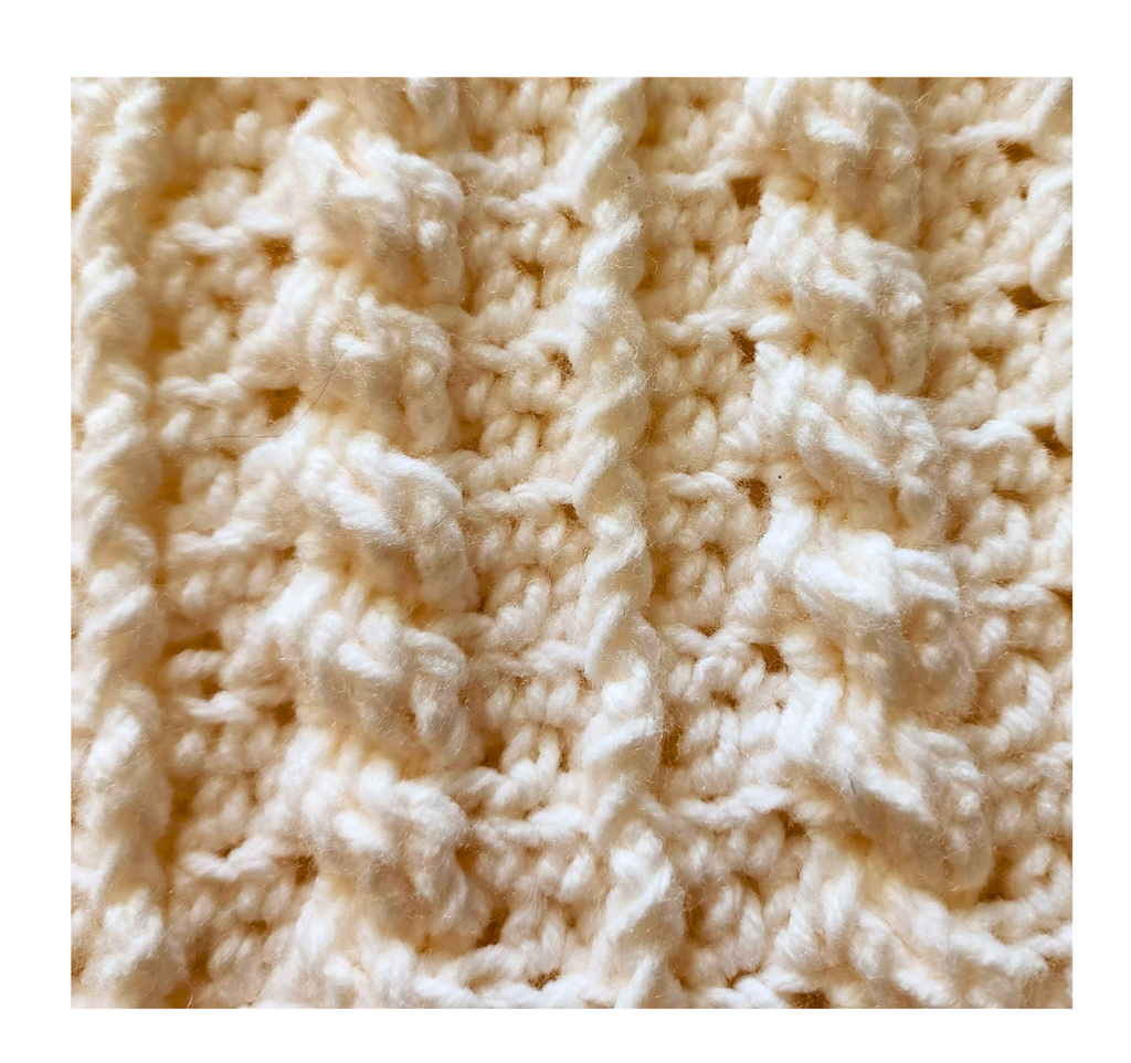 Cable Christmas Stocking Crochet Pattern - Digital PDF Download